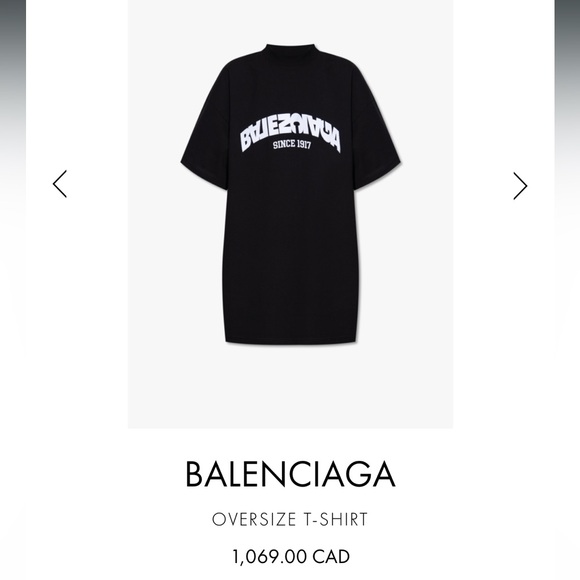 BALENCIAGA
OVERSIZE T-SHIRT - Picture 3 of 5